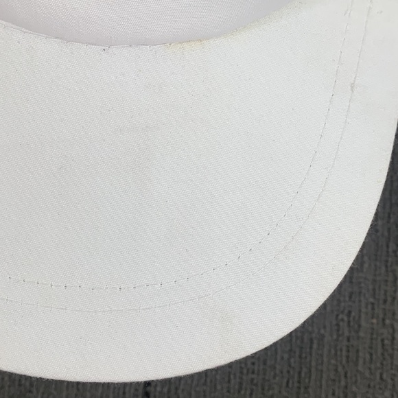 Vintage Boston MA Baseball Hat Unisex OSFA White Adjustable Long Brim No Problem - Picture 5 of 17